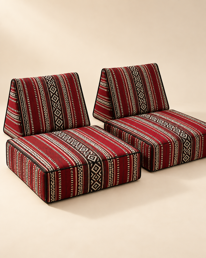 Liwa Majlis Floor Seating Set — Emirati concept design